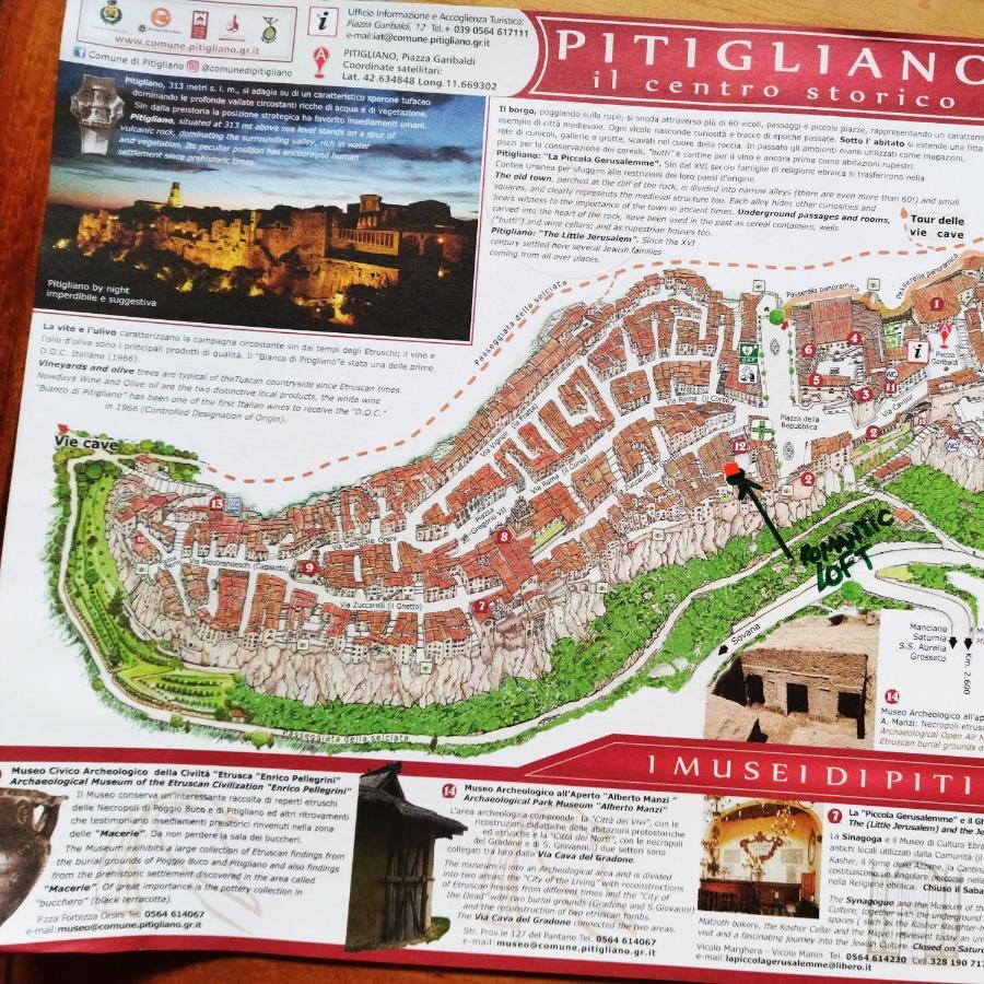 Romantic Loft Pitigliano Extérieur photo